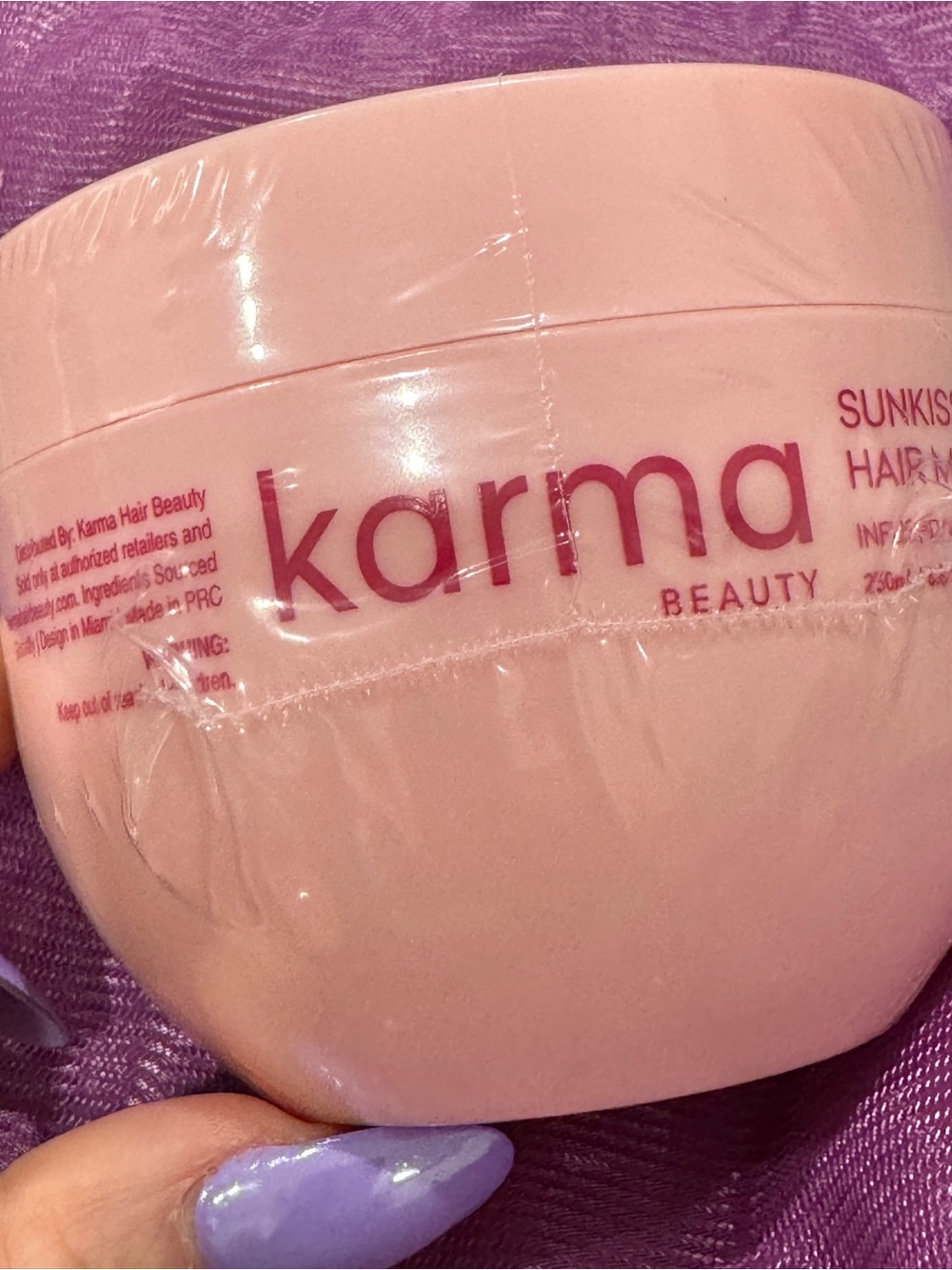 Karma Beauty Sunkissed Smoothie Hair Mask